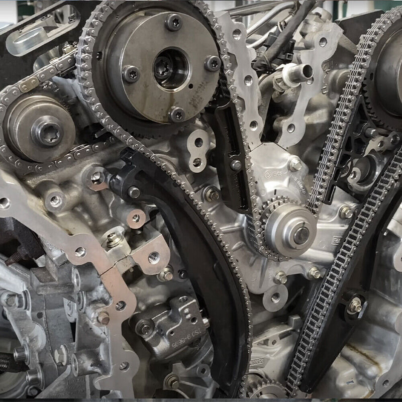 DURAFORCE Timing Chain+Water Pump Set For 2013-2019 Ford Explorer Edge Flex Taurus Lincoln