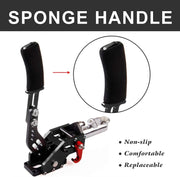 DURAFORCE Universal Car Racing Aluminum Hydraulic Handbrake Drift Hand Brake Parking