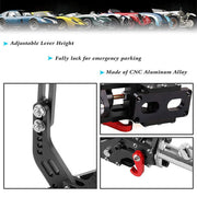DURAFORCE Universal Car Racing Aluminum Hydraulic Handbrake Drift Hand Brake Parking