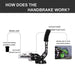 DURAFORCE Universal Car Racing Aluminum Hydraulic Handbrake Drift Hand Brake Parking