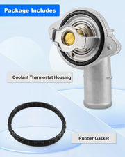 DURAFORCE Upgrade Aluminium Thermostat Housing Assembly For Jeep Cherokee Dodge Grand Cara