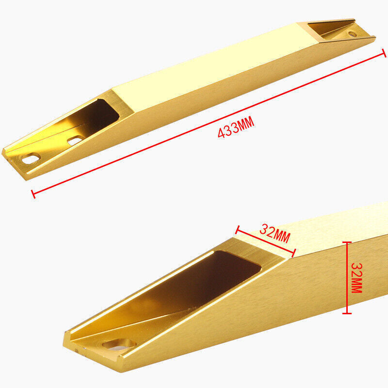 DURAFORCE FOR 01-05 CIVIC ES/EM/EP3 GOLD ALUMINUM REAR LOWER SUSPENSION CONTROL ARM/BAR