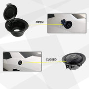 DURAFORCE Fuel Gas Door Vapor Edition Matte Fit for 2008-19 Dodge Challenger 68250120AA US