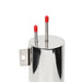 DURAFORCE New Radiator Coolant Overflow Catch Puke Tank 3"x9" 32OZ Silver Stainless Steel