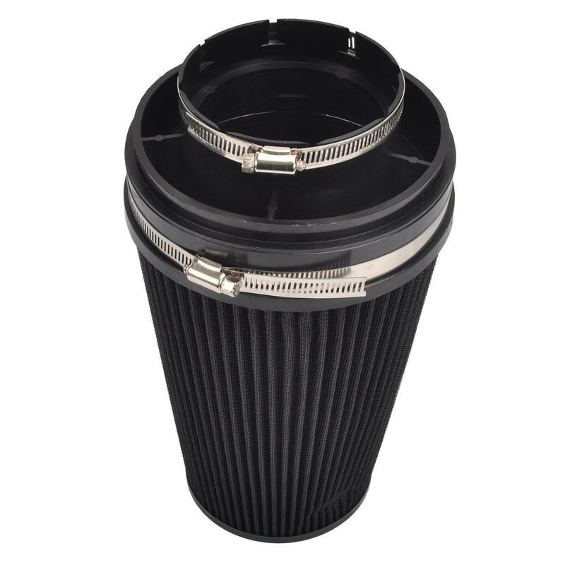 DURAFORCE 4" Textured Cold Air Intake Pipe Heat Shield For 99-06 GMC Sierra 1500/2500/3500