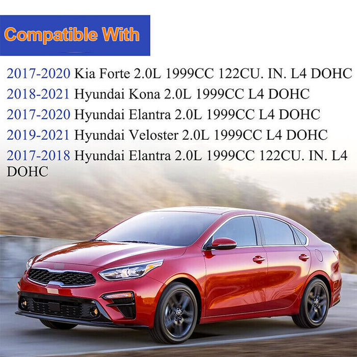 DURAFORCE 213502E350 Timing Chain Oil Pump Cover FOR 2014-2019 Kia Soul 2.0L & Hyundai