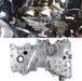 DURAFORCE 213502E350 Timing Chain Oil Pump Cover FOR 2014-2019 Kia Soul 2.0L & Hyundai