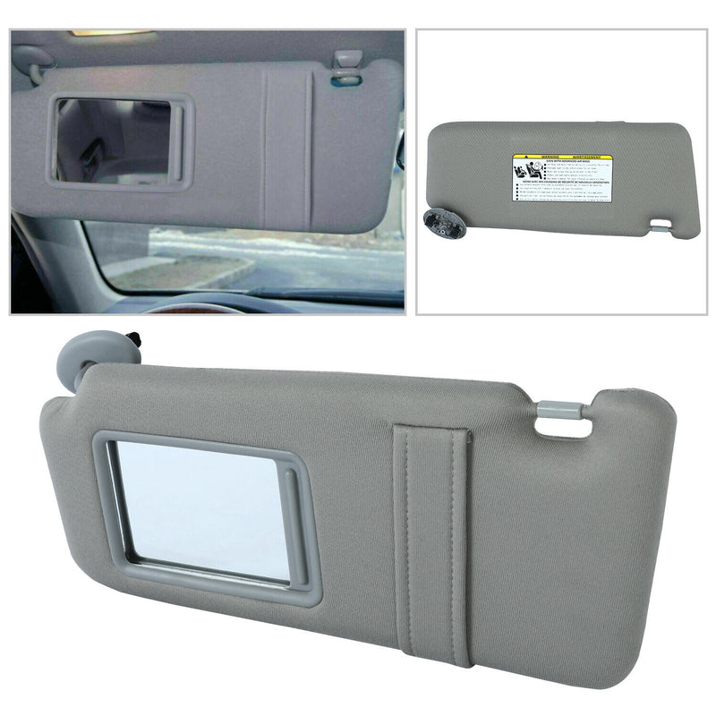 DURAFORCE For Toyota Camry 2007-2011 Left Driver Side Sun Visor Sunshade Without Sunroof