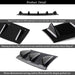 DURAFORCE For Acura TL 2004-2008 Rear Bumper Diffuser 7 Fins Spoiler Lip Splitter Wing