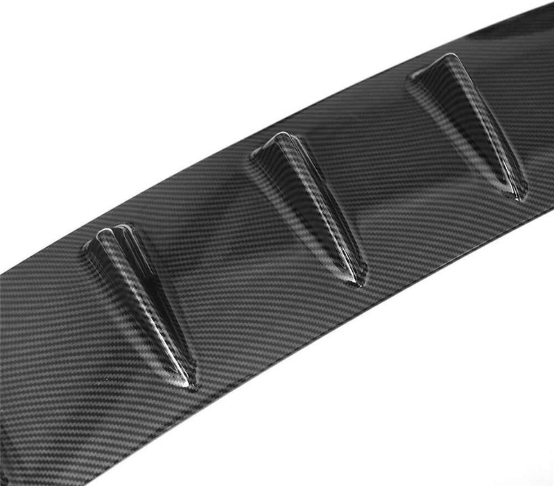 DURAFORCE For Acura TL 2004-2008 Rear Bumper Diffuser 7 Fins Spoiler Lip Splitter Wing