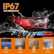 DURAFORCE Left LED Tail Light Lamp for 2018-2021 Chevrolet Traverse Driver Side L 84990362