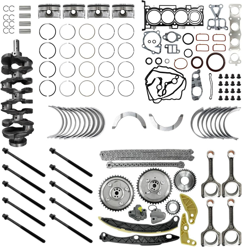 DURAFORCE For Hyundai Kia 2.4L G4KJ Engine Rebuild Overhaul Kit - Crankshaft / Con Rods
