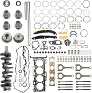 DURAFORCE For Hyundai Kia 2.4L G4KJ Engine Rebuild Overhaul Kit - Crankshaft / Con Rods