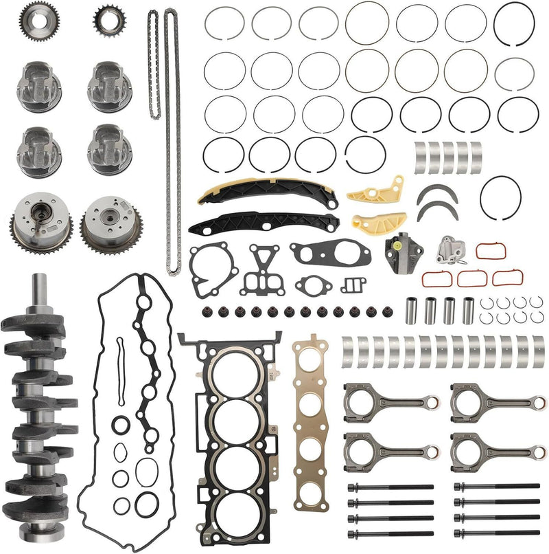 DURAFORCE For Hyundai Kia 2.4L G4KJ Engine Rebuild Overhaul Kit - Crankshaft / Con Rods