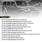 DURAFORCE Clock Spring For Jeep Wrangler JK 07-18 With Angle Sensor Steering Wheel Black