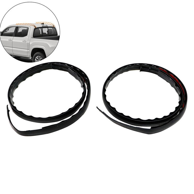 DURAFORCE 2PCS ROOF DRIP MOLDING FOR 2005-2015 TOYOTA TACOMA DOUBLE CAB RH&LH 75551-04063