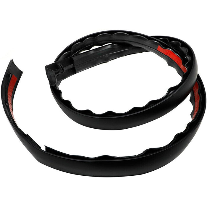 DURAFORCE 2PCS ROOF DRIP MOLDING FOR 2005-2015 TOYOTA TACOMA DOUBLE CAB RH&LH 75551-04063