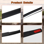 DURAFORCE 2PCS ROOF DRIP MOLDING FOR 2005-2015 TOYOTA TACOMA DOUBLE CAB RH&LH 75551-04063