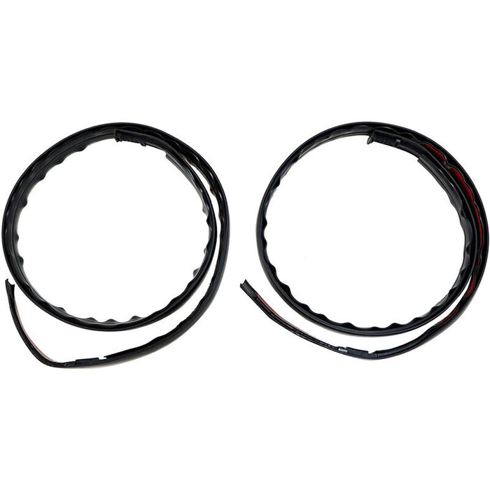 DURAFORCE 2PCS ROOF DRIP MOLDING FOR 2005-2015 TOYOTA TACOMA DOUBLE CAB RH&LH 75551-04063