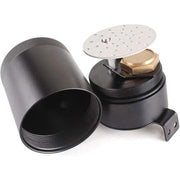 DURAFORCE New 2 Port Reservoir Baffled Tank Oil Catch Can Drain Valve Breather Kits Black