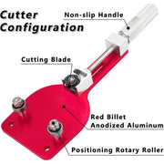 DURAFORCE 77750 Oil Filter Cutter 2-3/8" to 5" Oil Filter Cutting Tool Oil Filter Opener
