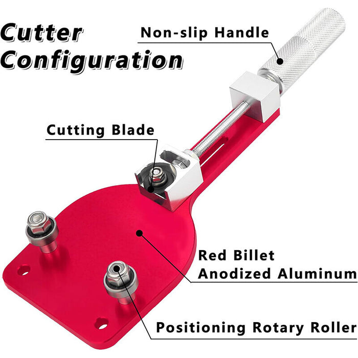 DURAFORCE 77750 Oil Filter Cutter 2-3/8" to 5" Oil Filter Cutting Tool Oil Filter Opener