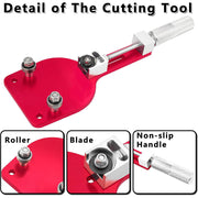 DURAFORCE 77750 Oil Filter Cutter 2-3/8" to 5" Oil Filter Cutting Tool Oil Filter Opener