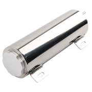 DURAFORCE 3" X 10" Radiator Coolant Overflow Tank Universal Polished Stainless Steel 32 OZ