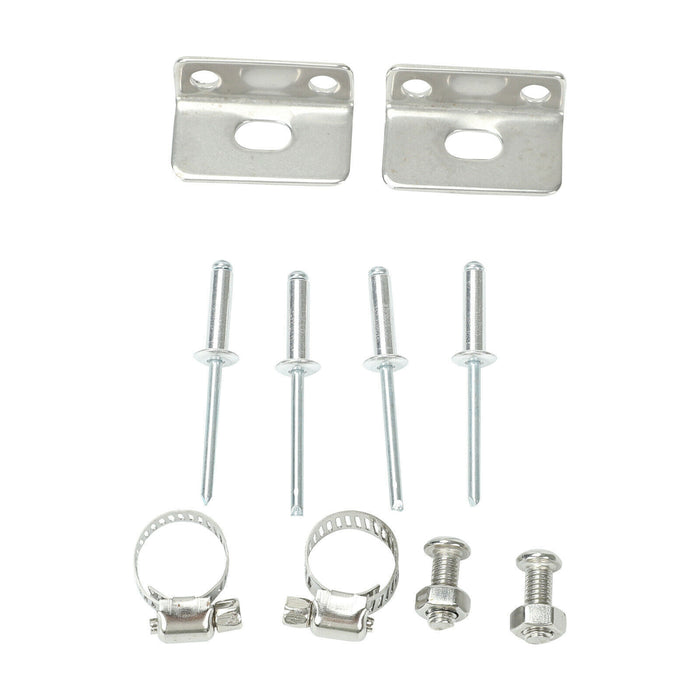 DURAFORCE 3" X 10" Radiator Coolant Overflow Tank Universal Polished Stainless Steel 32 OZ