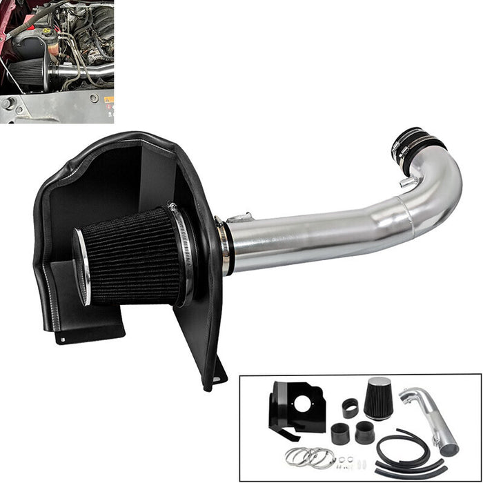 DURAFORCE Cold Air Intake Induction System Kit For Chevy GMC 1500 5.3L 6.2L 2014-2018
