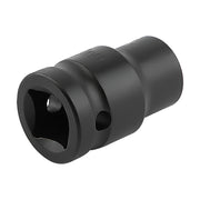 DURAFORCE 1 Pack Deep Impact Socket Set 1/2" Metric Drive 8-32mm SAE Impact Sockets w/Case