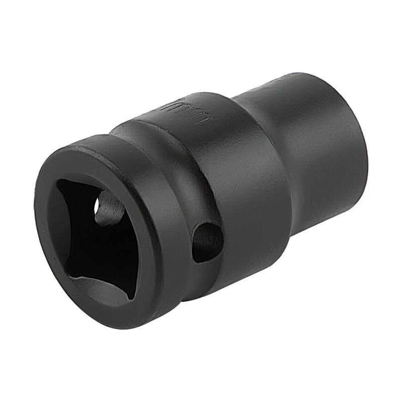 DURAFORCE 1 Pack Deep Impact Socket Set 1/2" Metric Drive 8-32mm SAE Impact Sockets w/Case