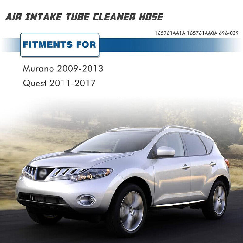 DURAFORCE Air Intake Hose 16576-1AA1A For Nissan Murano Quest Pathfinder JX35 2009-2014