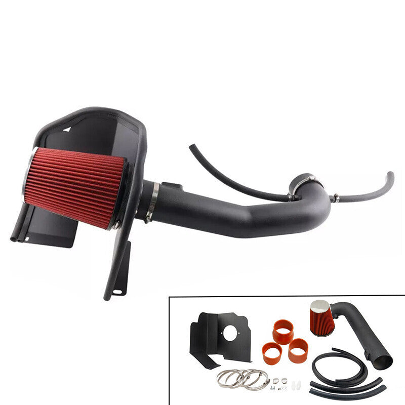 DURAFORCE Cold Air Intake Kit w/ Filter Shield Fit for 2014-2018 Chevy GMC 1500 5.3L 6.2L