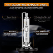 DURAFORCE 2x New D4S Xenon HID Headlight Bulbs 6000K For Lexus Toyota 42402 66440 set