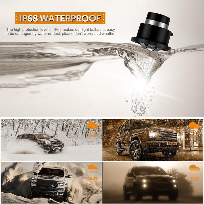 DURAFORCE 2x New D4S Xenon HID Headlight Bulbs 6000K For Lexus Toyota 42402 66440 set