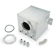 DURAFORCE 2L Aluminum High Flow Swirl Fuel Surge Pot Tank AN6 For 044 External Fuel Pump S