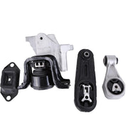 DURAFORCE Engine Motor & Trans Mount Set For 2013-2019 Nissan Sentra 1.8L A4360 A7376