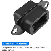 DURAFORCE Engine Motor & Trans Mount Set For 2013-2019 Nissan Sentra 1.8L A4360 A7376
