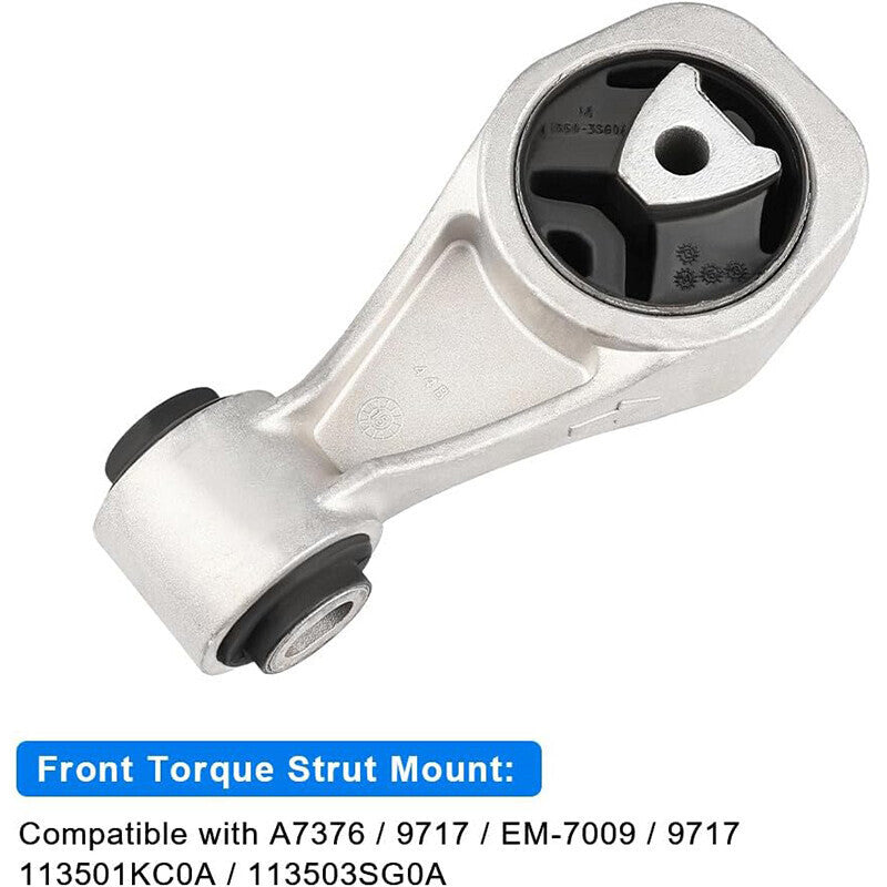 DURAFORCE Engine Motor & Trans Mount Set For 2013-2019 Nissan Sentra 1.8L A4360 A7376