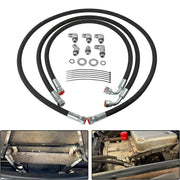 DURAFORCE Allison Transmission Cooler Lines For 06-10 Chevy/GMC 6.6l Duramax w/ Fittings
