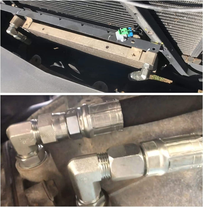 DURAFORCE Allison Transmission Cooler Lines For 06-10 Chevy/GMC 6.6l Duramax w/ Fittings