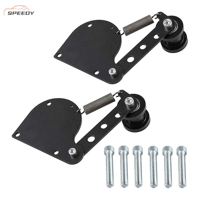 DURAFORCE 2x Black Spring Loaded Chain Tensioner For 49cc 66cc 80cc Engine Motorized Bike