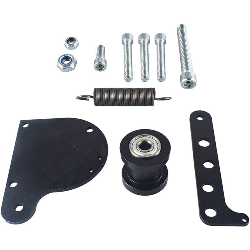 DURAFORCE 2x Black Spring Loaded Chain Tensioner For 49cc 66cc 80cc Engine Motorized Bike