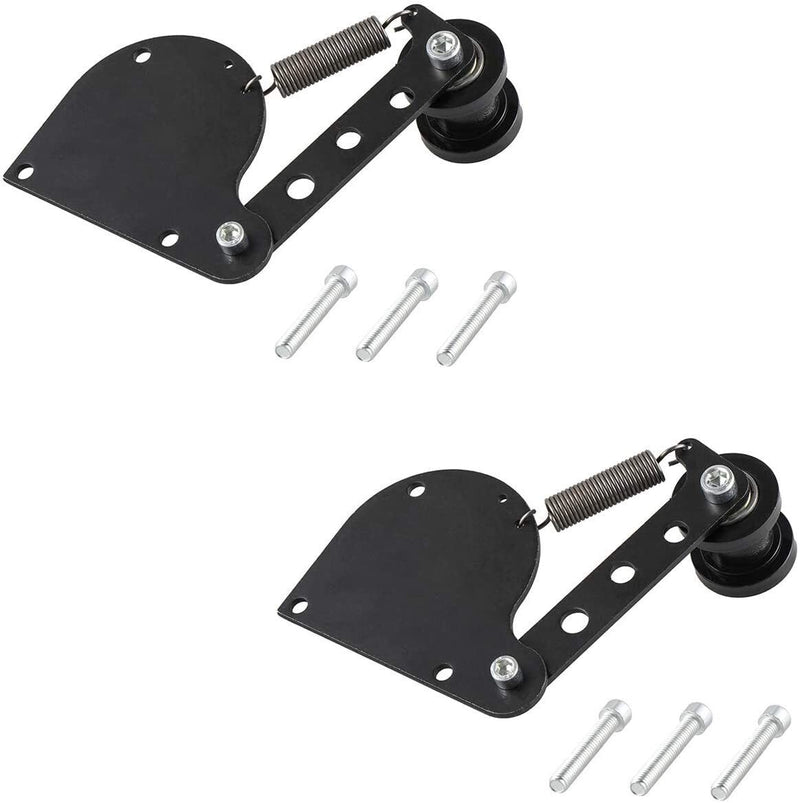 DURAFORCE 2x Black Spring Loaded Chain Tensioner For 49cc 66cc 80cc Engine Motorized Bike