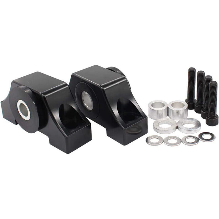 DURAFORCE 2-Bolt Engine Swap Motor Mount Kit For 96-2000 Honda Civic EK B-Series D-Series