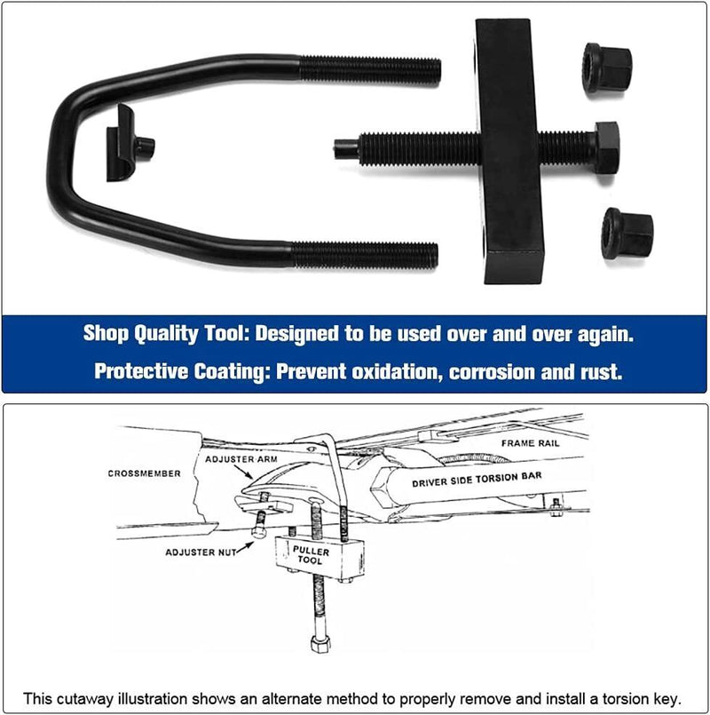 DURAFORCE Fit For Dodge SUVs Chevrolet GM HD Front Torsion Key Tool Bar Suspensions Parts
