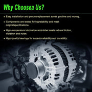 DURAFORCE Alternator For BMW 328i 2007-2013 328i xDrive 2009; 400-24214 400-24287 11301