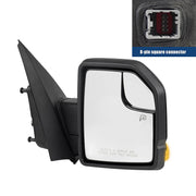 DURAFORCE Passenger Right Side Door Mirror Power + Lamp 8 Pins For 15-20 Ford F-150