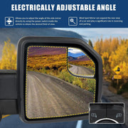 DURAFORCE Passenger Right Side Door Mirror Power + Lamp 8 Pins For 15-20 Ford F-150